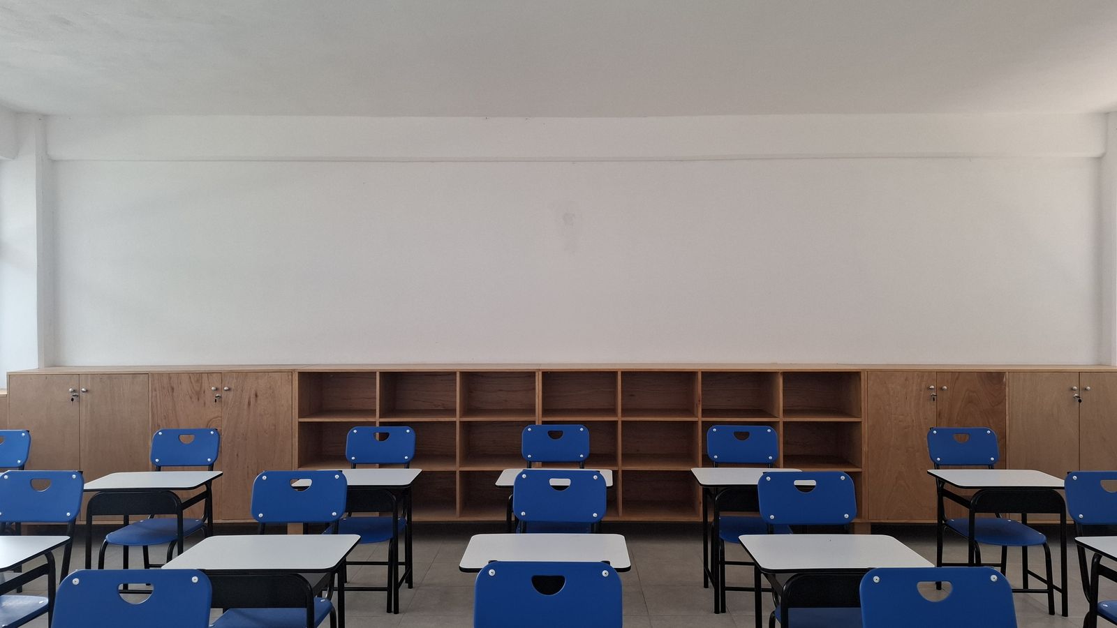 Salón de clases de primaria del Instituto Quetzal en Corregidora